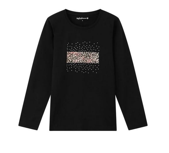 Dámské tričko WOLF s dlouhým rukávem černé vel.M,L,XL,XXL
